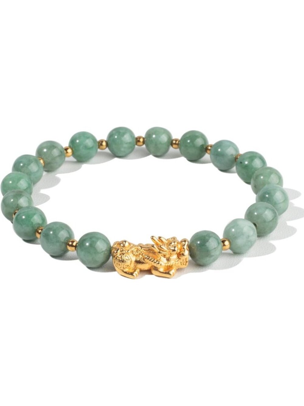 Green Real Jade Wealth Bracelet for Women - Attract Luck & Prosperity Jewelry
